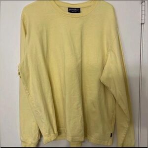 Rowing Blazers ‘Butter’ Yellow Long Sleeve Ametora Tee